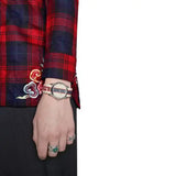Gucci G Timeless Quartz White Dial Two Tone NATO Strap Watch For Men - YA1264071 Authentic Buy Shop Now