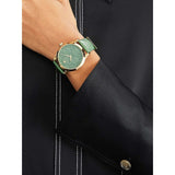 Gucci G Timeless Quartz Green Dial Green Leather Strap Watch For Women - YA1264099 Authentic Buy Shop Now