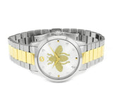 Gucci G Timeless Silver Dial Two Tone Steel Strap Watch For Women - YA126599 Authentic Buy Shop Now