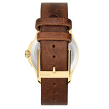 Gucci G Timeless Quartz Two Tone Dial Brown Leather Strap Watch For Men - YA126451B Authentic Buy Shop Now