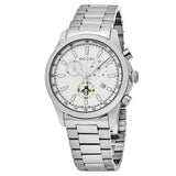 Gucci G Timeless Chronograph White Dial Silver Steel Strap Watch For Men - YA126472 Authentic Buy Shop Now