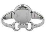 Gucci Guccissima Black Dial Silver Steel Strap Watch For Women - YA134301 Authentic Buy Shop Now