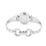 Gucci Guccissima Quartz Silver Dial Silver Steel Strap Watch For Women - YA134502 Authentic Buy Shop Now