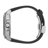 Gucci Dive Quartz Kingsnake Black Dial Black Rubber Strap Watch For Men - YA136217 Authentic Buy Shop Now