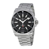 Gucci Dive Quartz Black Dial Silver Steel Strap Watch For Men - YA136301 Authentic Buy Shop Now