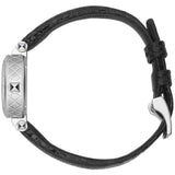 Gucci Diamantissima Diamonds Mother of Pearl Dial Black Leather Strap Watch For Women - YA141511 Authentic Buy Shop Now