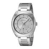 Gucci GG2570 Diamonds White Dial Silver Steel Strap Watch For Women - YA142403 Authentic Buy Shop Now