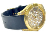 Guess Clarity Gold Dial Black Silicone Strap Watch for Women - GW0109L1 Authentic Buy Shop Now