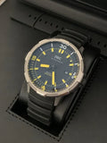 IWC Aquatimer Automatic 2000 Black Dial Black Rubber Strap Watch for Men - IW358001 Authentic Buy Shop Now