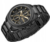 Hugo Boss Volane Black Dial Black Steel Strap Watch for Men - 1513950 Authentic Buy Shop Now