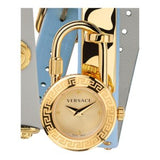 Versace Medusa Lock Icon Quartz White Dial Blue Leather Strap Watch for Women - VEDW00419 Authentic Buy Shop Now