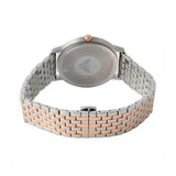 Emporio Armani Kappa Quartz Silver Dial Two Tone Mesh Bracelet Watch For Men - AR11093 Authentic Buy Shop Now