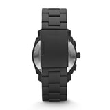 Fossil Machine Chronograph Black Dial Black Steel Strap Watch for Men - FS4552 Authentic Buy Shop Now