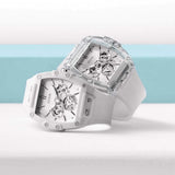 Guess Phoenix Multi Function Silver Dial White Rubber Strap Watch for Men - GW0203G1 Authentic Buy Shop Now