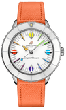 Breitling Superocean Heritage '57 Pastel Paradise White Dial Orange Leather Watch for Women - A10340A11A1X1 Authentic Buy Shop Now