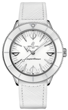 Breitling Superocean Heritage '57 Pastel Paradise White Dial White Leather Strap Watch for Women - A10340A71A1X1 Authentic Buy Shop Now