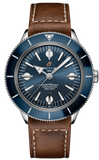 Breitling Superocean Heritage '57 Blue Dial Brown Leather Strap Watch for Men - A10370161C1X1 Authentic Buy Shop Now