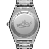 Breitling Chronomat Automatic 36 White Dial Silver Steel Strap Watch for Women - A10380101A2A1 Authentic Buy Shop Now