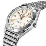 Breitling Chronomat Automatic 36 White Dial Silver Steel Strap Watch for Women - A10380101A2A1 Authentic Buy Shop Now