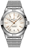 Breitling Chronomat 36 Mother of Pearl Dial Silver Steel Strap Watch for Women - A10380101A4A1 Authentic Buy Shop Now
