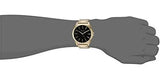 Armani Exchange Nico Analog Black Dial Gold Steel Strap Watch For Men - AX2328 Authentic Buy Shop Now