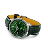 Breitling Navitimer Automatic 41mm Green Dial Green Leather Strap Watch for Men - A17326361L1P1 Authentic Buy Shop Now