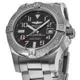 Breitling Avenger II Seawolf 45mm Grey Dial Silver Steel Strap Mens Watch - A1733110/F563 Authentic Buy Shop Now
