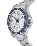 Breitling Superocean 42mm White Dial Silver Steel Strap Watch for Men - A17366D81A1A1 Authentic Buy Shop Now