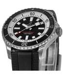 Breitling Superocean Automatic 42 Black Dial Black Rubber Strap Watch for Men - A17375211B1S1 Authentic Buy Shop Now