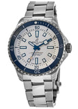 Breitling Superocean Automatic 42 White Dial Green Silver Steel Strap Watch for Men - A17375E71G1A1 Authentic Buy Shop Now