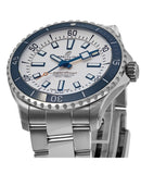 Breitling Superocean Automatic 42 White Dial Green Silver Steel Strap Watch for Men - A17375E71G1A1 Authentic Buy Shop Now