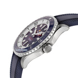 Breitling Superocean Automatic 46 Blue Dial Blue Rubber Strap Watch for Men - A17378E71C1S1 Authentic Buy Shop Now