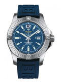 Breitling Colt Automatic 44mm Blue Dial Rubber Strap Mens Watch - A1738811-C906-157S Authentic Buy Shop Now