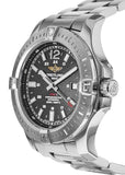 Breitling Colt Automatic 44mm Black Dial Stainless Steel Mens Watch - A1738811/BD44/173A Authentic Buy Shop Now