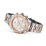 Tissot PR 100 Sport Chic Chronograph Diamonds Mother of Pearl Dial Two Tone Steel Strap Watch for Women - T101.917.22.116.00 Authentic Buy Shop Now