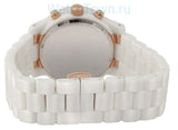 Michael Kors Ceramic White Dial White Steel Strap Watch for Women - MK5269 Authentic Buy Shop Now