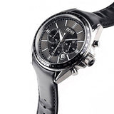 Hugo Boss Contemporary Sport Driver Black Dial Black Leather Strap Watch for Men - 1513085 Authentic Buy Shop Now