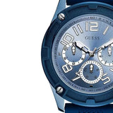 Guess Delta Blue Dial Blue Silicone Strap Watch for Men - GW0051G4 Authentic Buy Shop Now