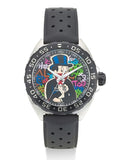 Tag Heuer Formula 1 Alec Monopoly Special Edition Black Rubber Strap Watch for Men - WAZ1117.FT8023 Authentic Buy Shop Now