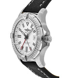 Breitling Avenger Automatic GMT 43 White Dial Black Nylon Strap Watch for Men - A32397101A1X1 Authentic Buy Shop Now