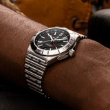 Breitling Chronomat GMT 40 Brown Dial Silver Steel Strap Watch for Men - A32398101M1A1 Authentic Buy Shop Now