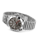 Breitling Chronomat GMT 40 Brown Dial Silver Steel Strap Watch for Men - A32398101M1A1 Authentic Buy Shop Now