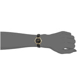 Movado Ultra Slim Black Dial Black Leather Strap Watch For Women - 0607095 Authentic Buy Shop Now
