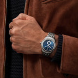 Breitling Premier Automatic 40mm Blue Dial Silver Steel Strap Watch for Men - A37340351C1A1 Authentic Buy Shop Now
