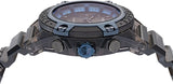 Versace icon Active Chronograph Black Dial Black Silicone Strap Watch For Men - VEZ700622 Authentic Buy Shop Now