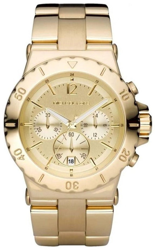 Michael Kors Dylan Gold Dial Gold Steel Strap Watch for Women - MK5313 Authentic Buy Shop Now