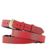 Versace V-Flare Quartz Silver Dial Red Leather Strap Watch for Women - VEBN00418 Authentic Buy Shop Now