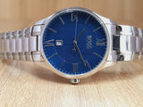 Hugo Boss Governer Blue Dial Silver Steel Strap Watch for Men - 1513487 Authentic Buy Shop Now