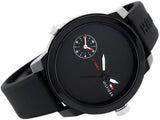 Tommy Hilfiger Denim Black Dial Black Rubber Strap Watch for Men - 1791326 Authentic Buy Shop Now