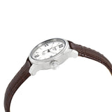 Tissot Le Locle Automatic Lady Silver Dial Brown Leather Strap Watch For Women - T41.1.113.77 Authentic Buy Shop Now